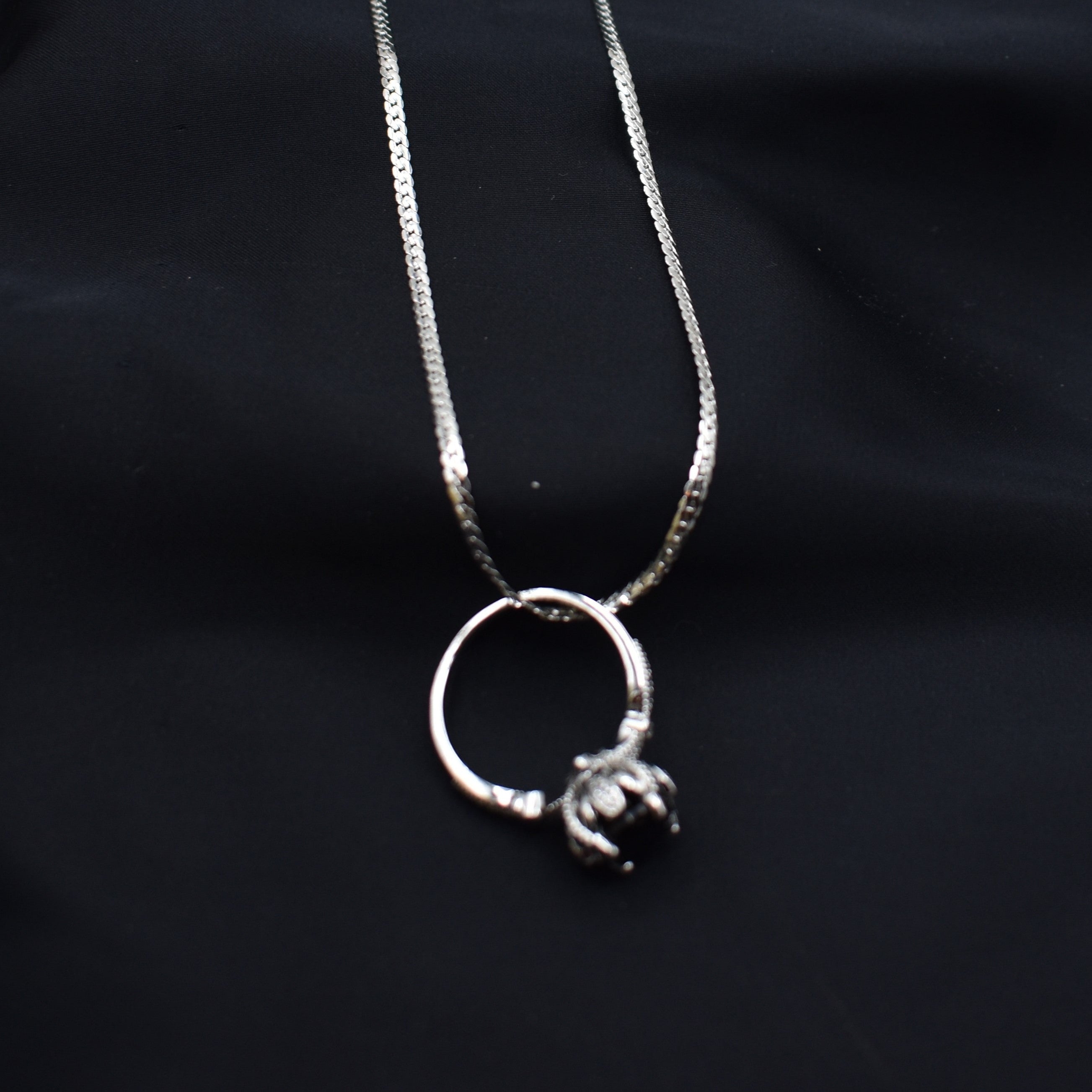 Graceful Liquid Silver Necklace Chain (Only Chain)– Sleek & Timeless