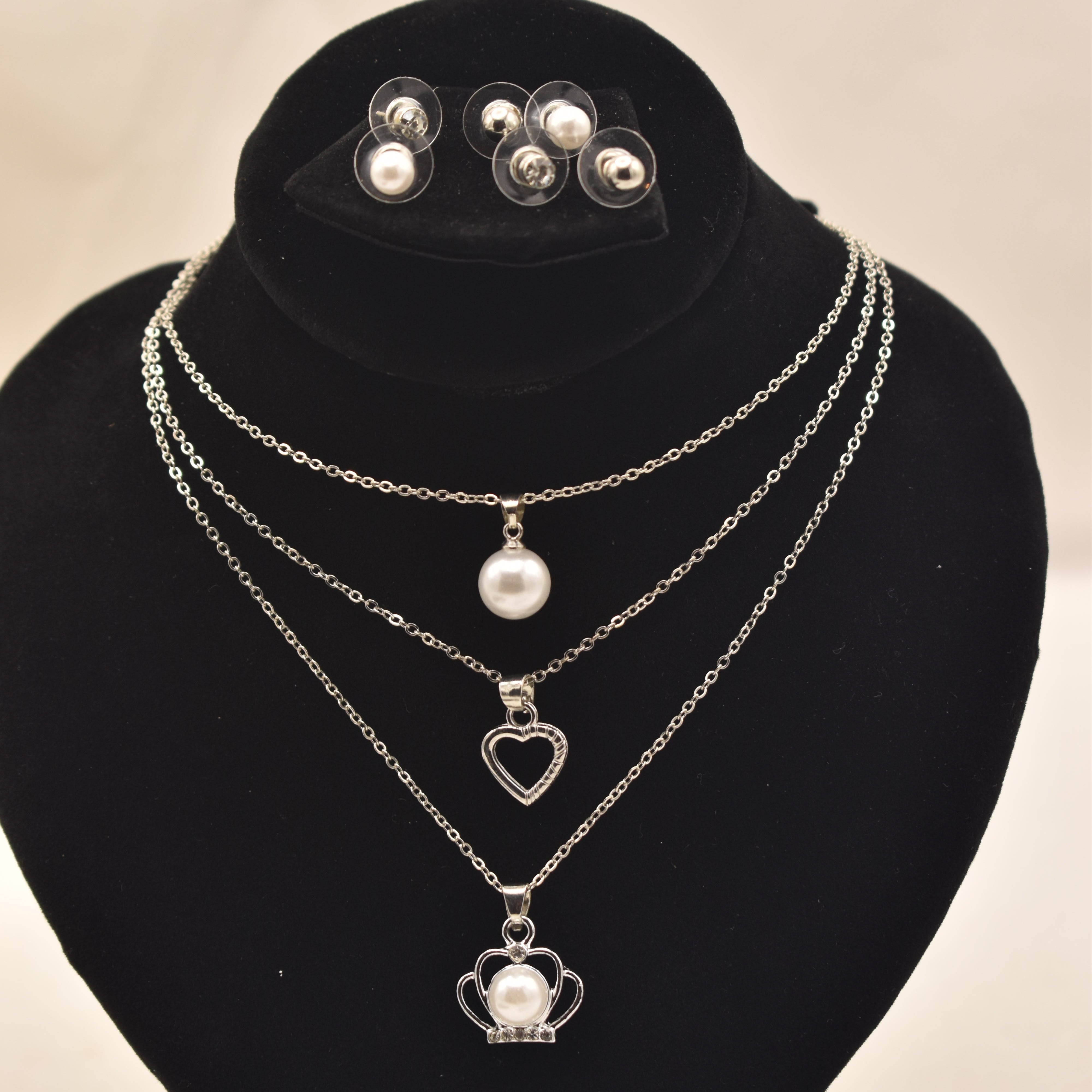 Pack of 6 Necklace and Earring Sets – Stylish Jewelry Collection