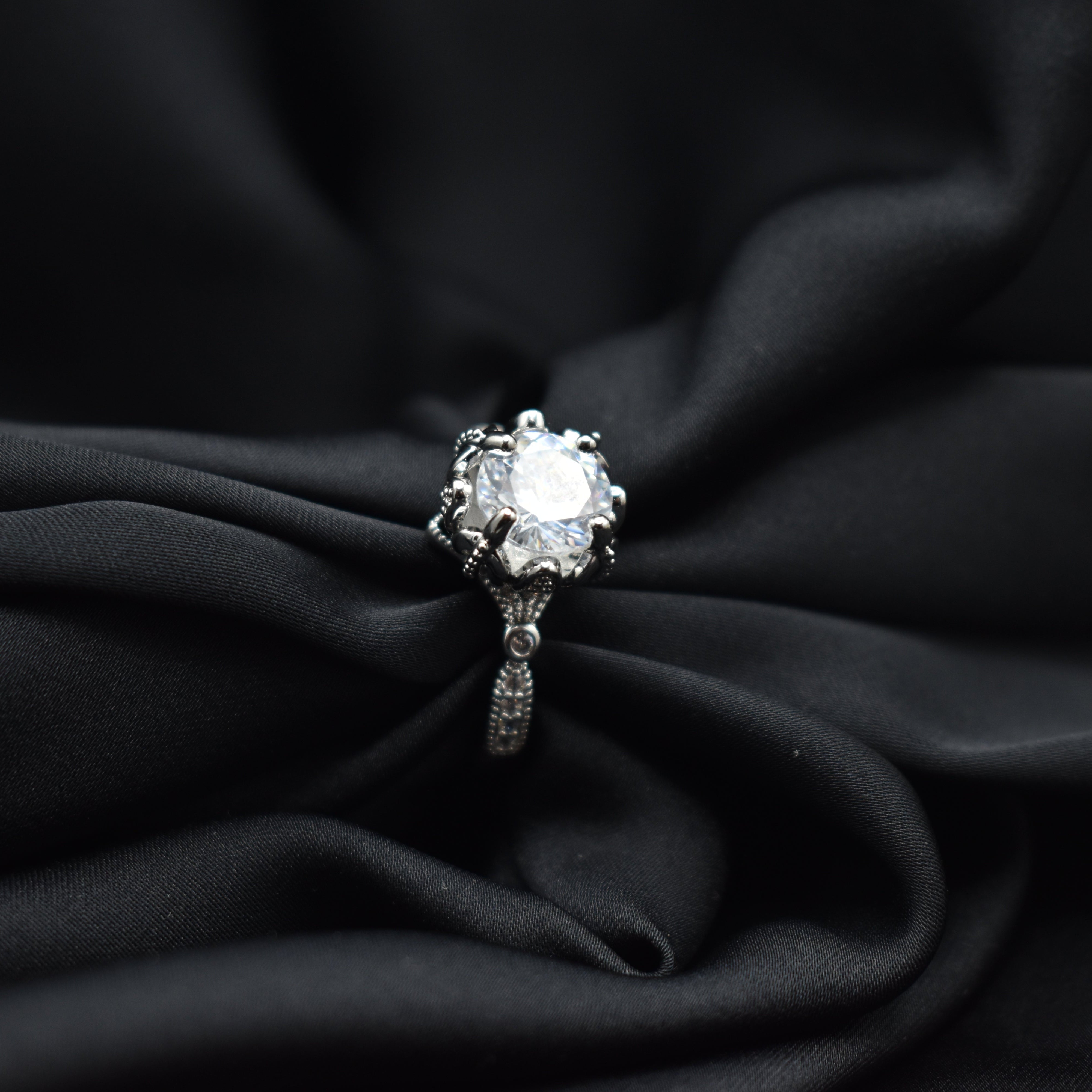 Champagne Zircon Ring – Multiple Colors