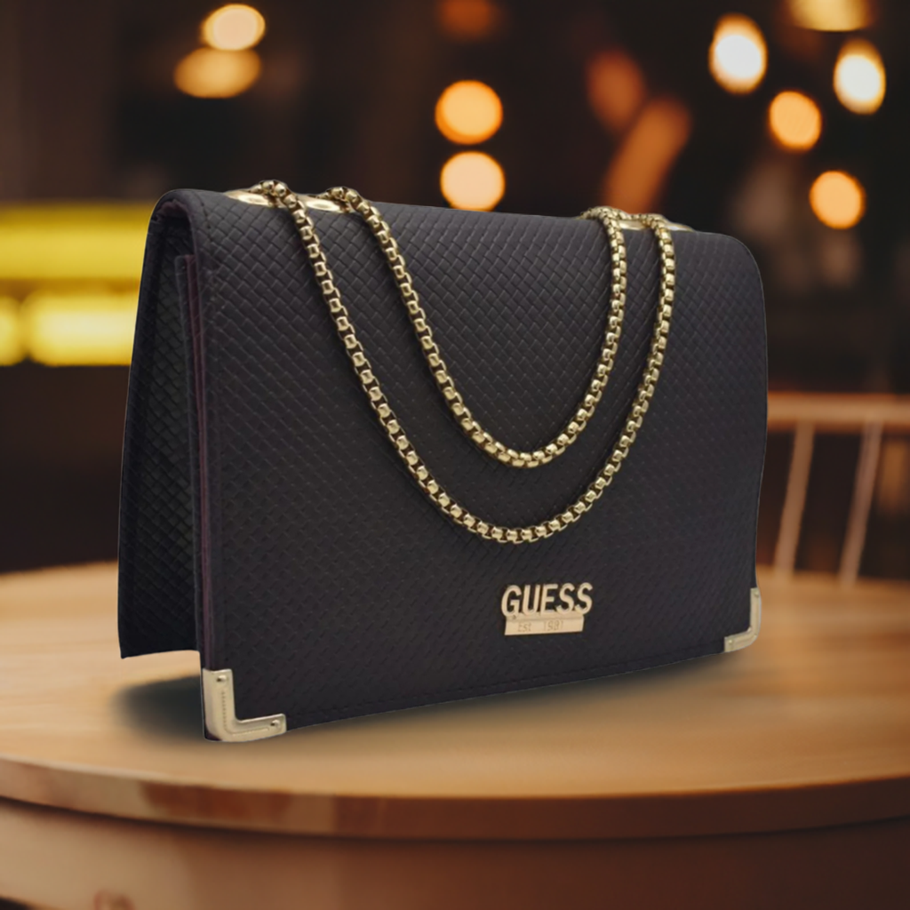 Crossbody Bag with Rare Metal Strip – Affordable Luxury & Stylish Design