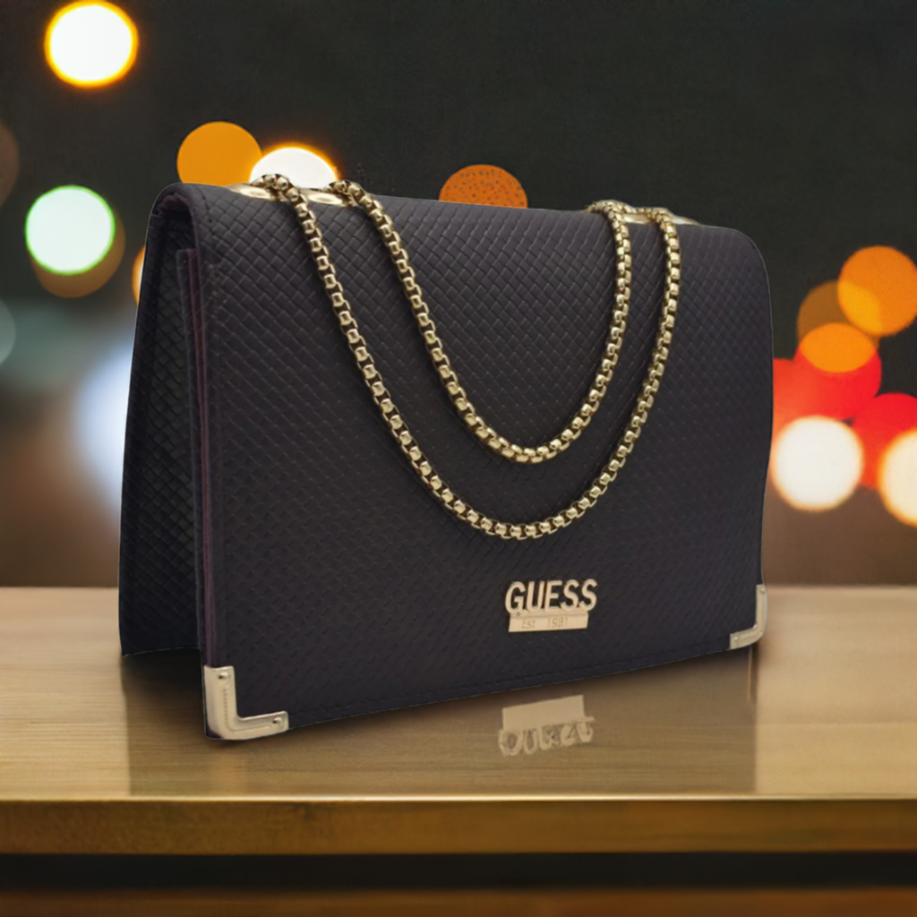 Crossbody Bag with Rare Metal Strip – Affordable Luxury & Stylish Design