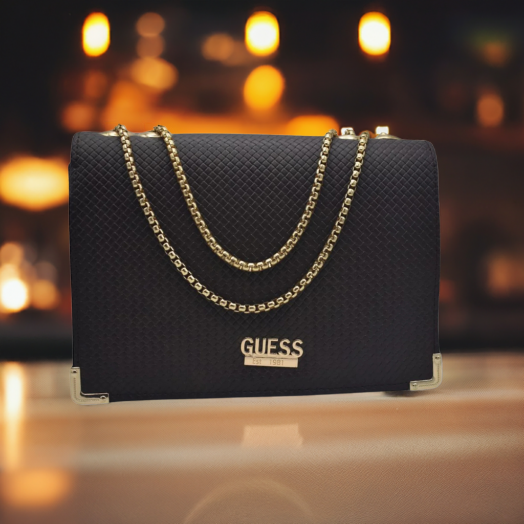 Crossbody Bag with Rare Metal Strip – Affordable Luxury & Stylish Design