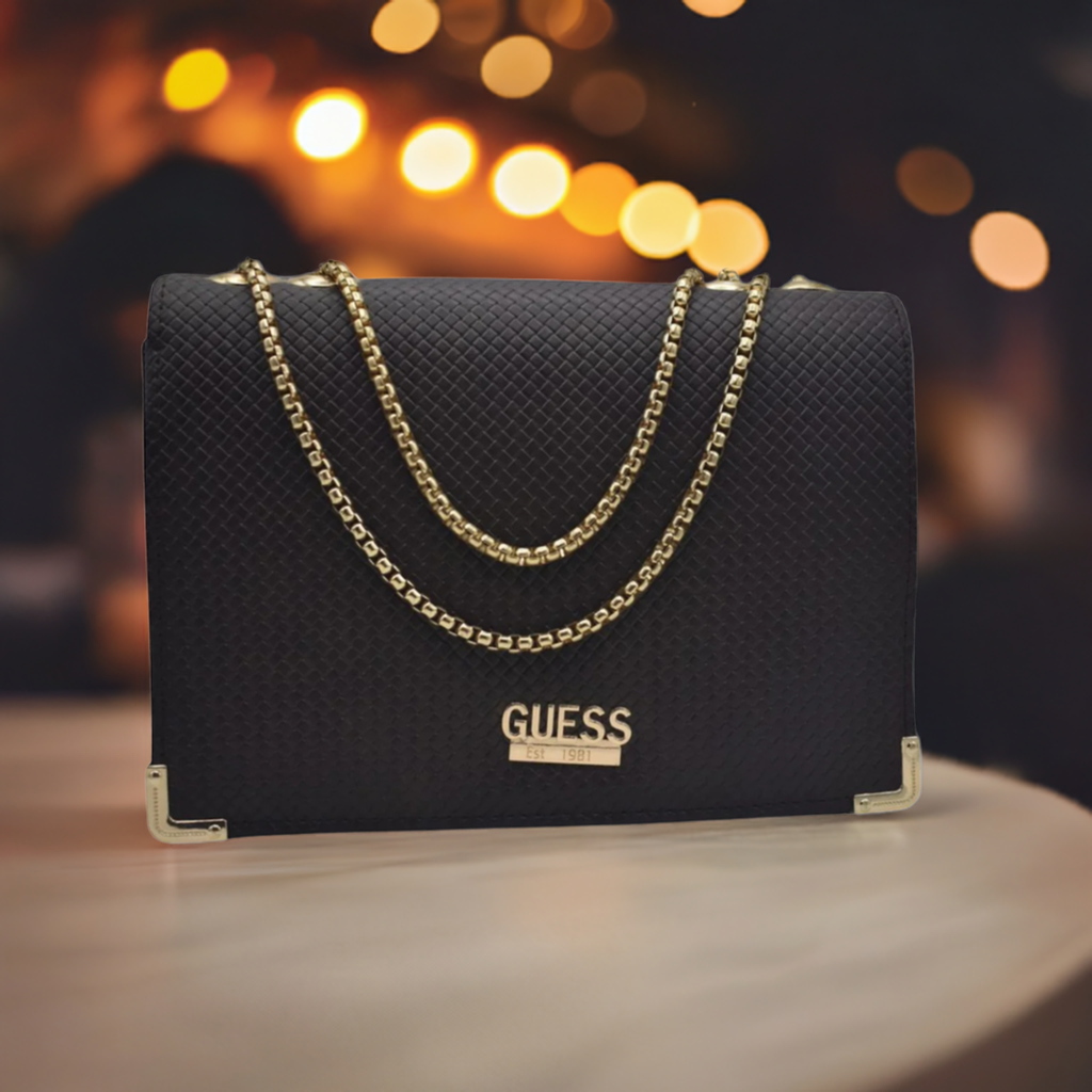 Crossbody Bag with Rare Metal Strip – Affordable Luxury & Stylish Design