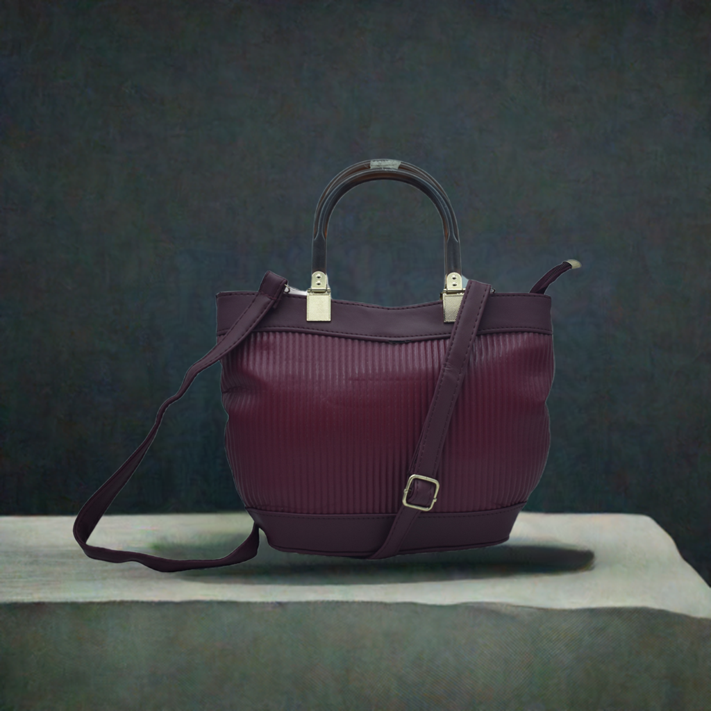 Stylish PU Leather Handbag – Durable, Chic & Versatile for Every Occasion